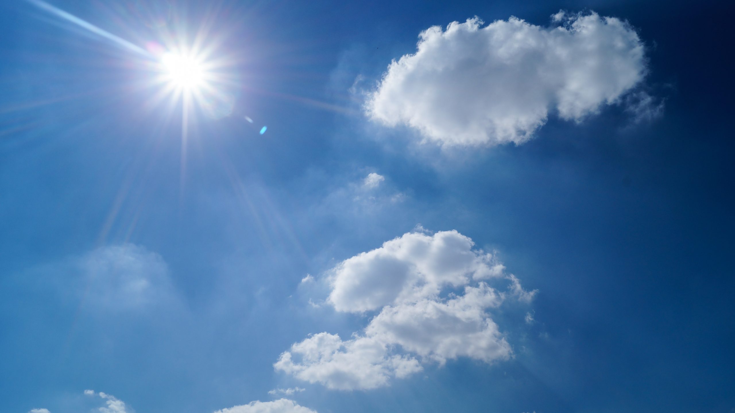 Sunny sky