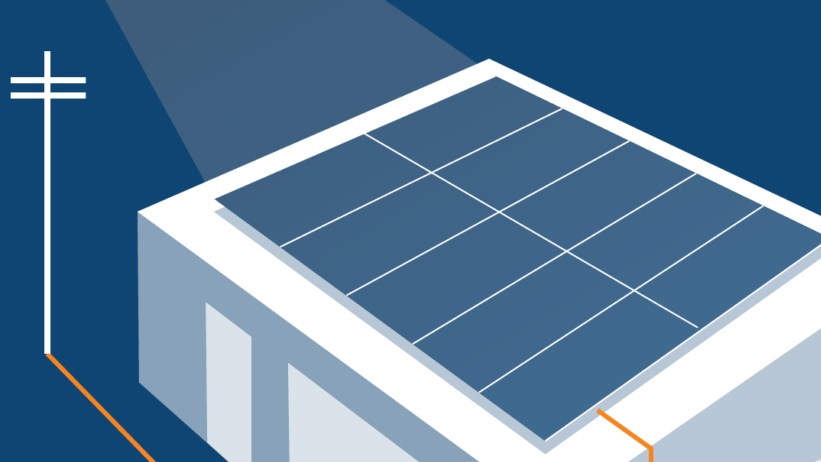 Solar power diagram